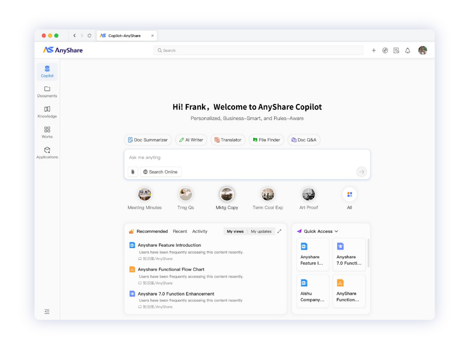 Personal AI knowledge assistant